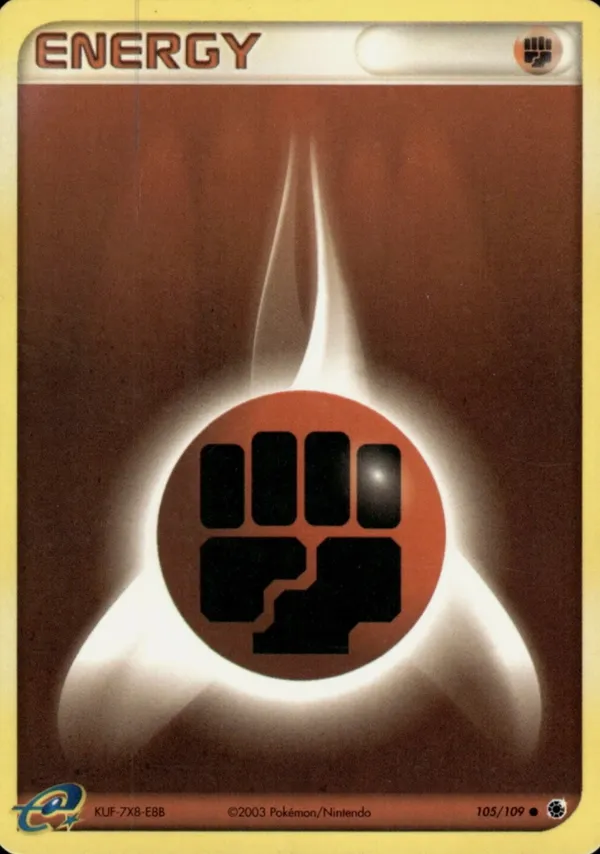 Fighting Energy #105 (Serial KUF-7X8-E8B)
