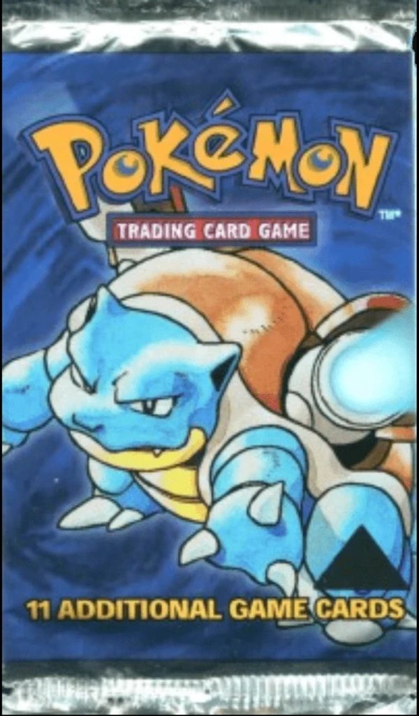 Booster Pack [Blastoise] (Black Triangle)