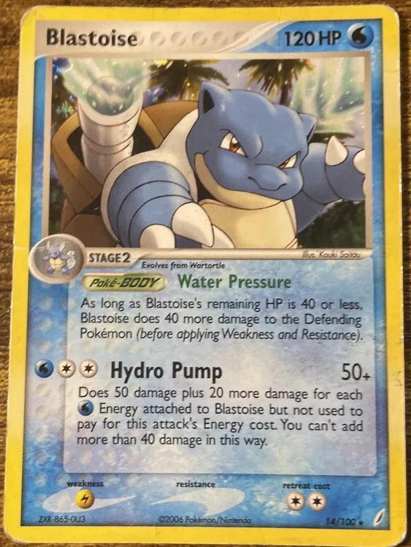 Blastoise #14 (Holo (Storm Surge))