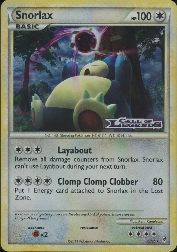 Snorlax #33 (Prerelease)