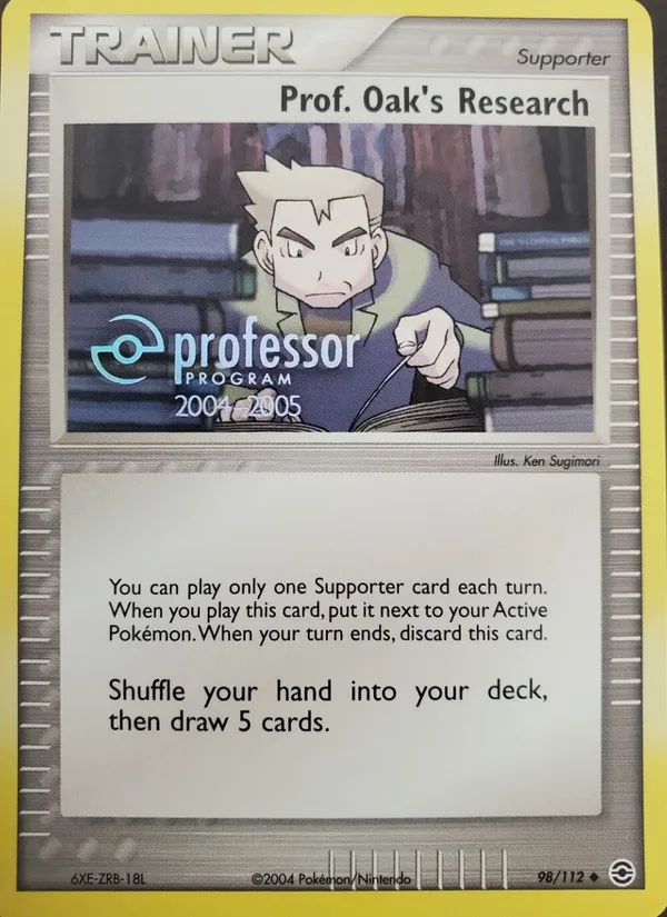 Prof. Oak's Research #98 (Professor Program)