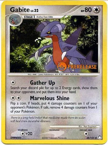 Gabite #48 (Prerelease)