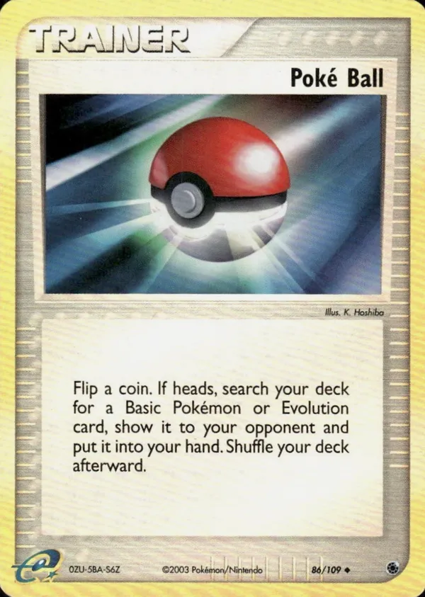 Poké Ball #86 (Serial 0ZU-58A-S6Z)