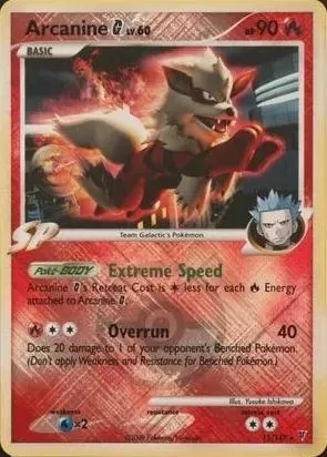 Arcanine G #15 (Pokemon League (Holo))