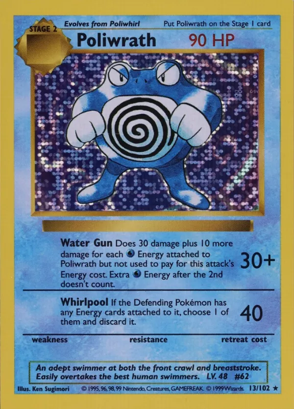 Poliwrath #13 (Disco Holo)