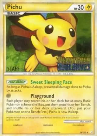 Pichu #28 (Prerelease (Staff))