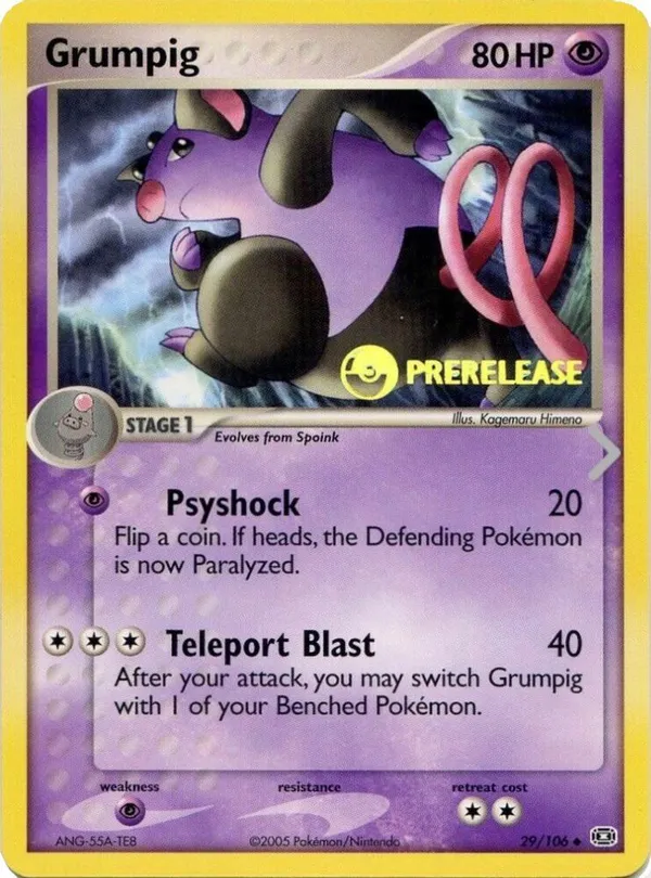 Grumpig #29 (Prerelease)