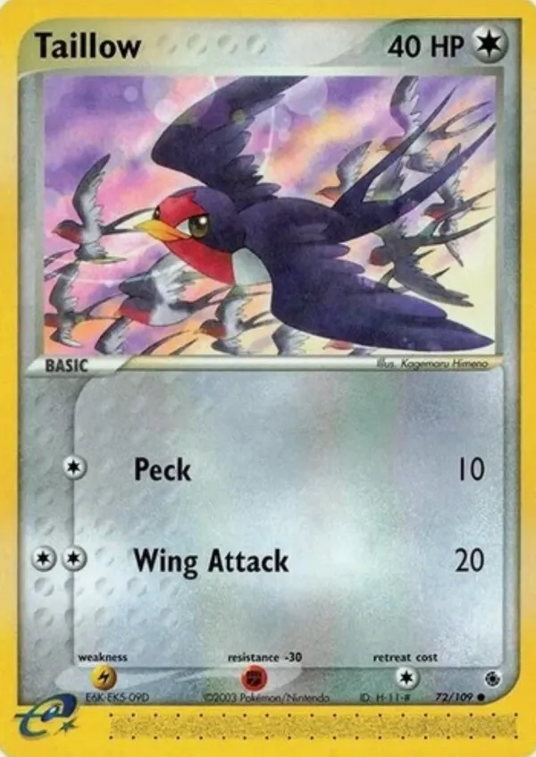 Taillow #72 (Serial E6K-EK5-09D)