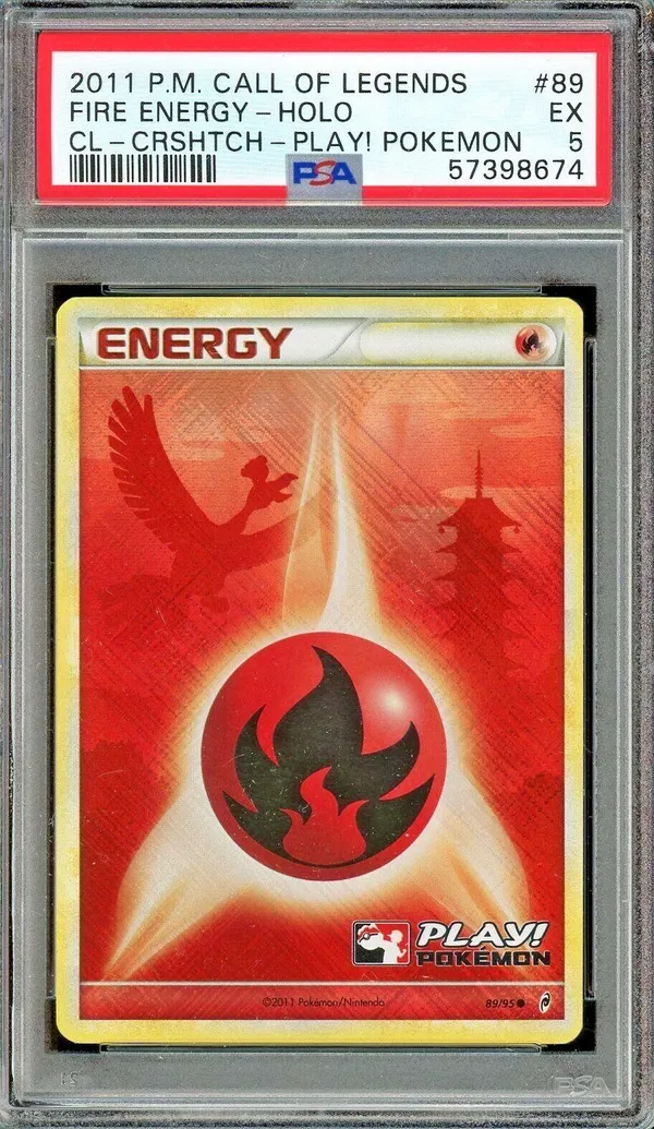 Fire Energy #89 (Player Rewards (Holo))