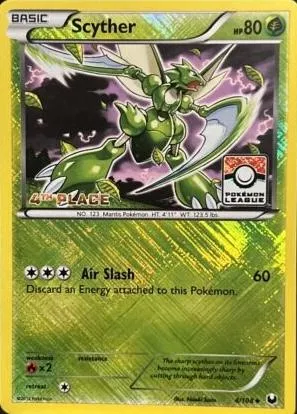 Scyther #4 (League Challenge 4th)