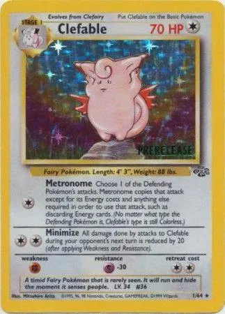 Clefable #1 (Prerelease)