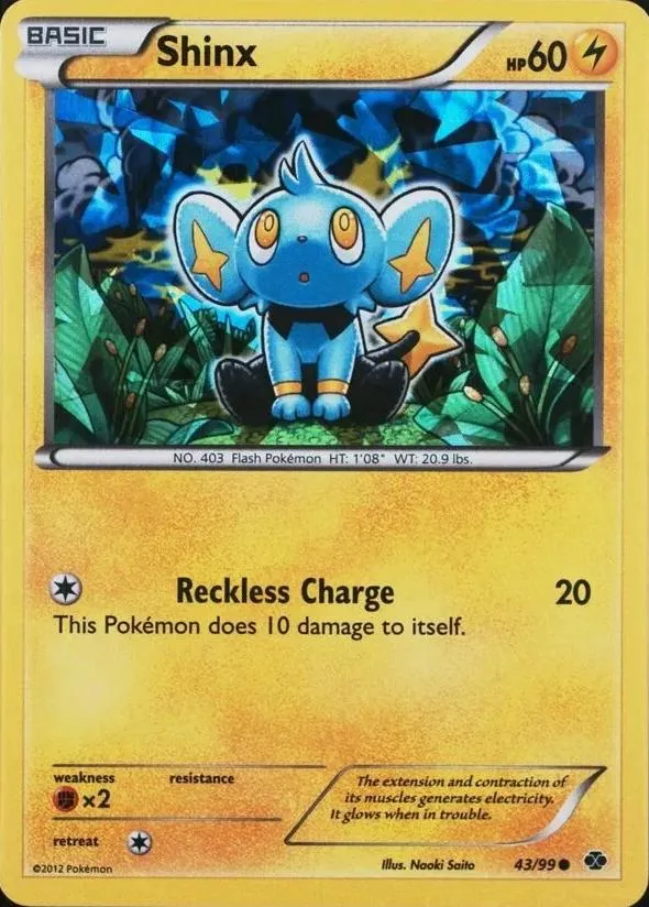 Shinx #43 (Cracked Ice Holo)