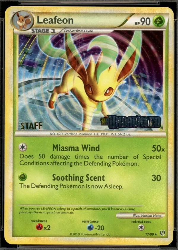 Leafeon #17 (Prerelease (Staff))