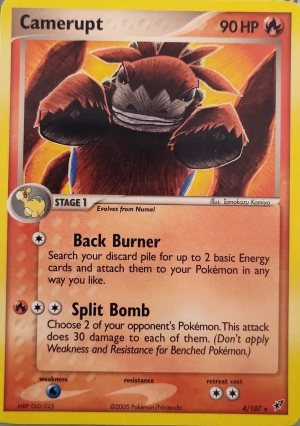 Camerupt #4 (Non-Holo)