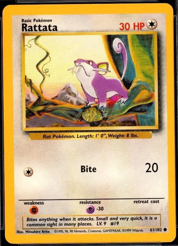 Rattata #61 (Trainer Deck A)