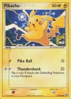 Pikachu #60 (Comic-Con)