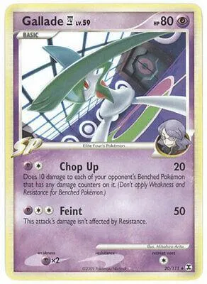 Gallade 4 #20 (Cosmos Holo (Cutting Edge))