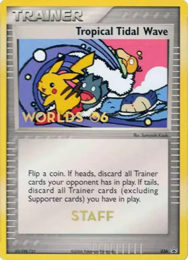 Tropical Tidal Wave #36 (Staff)