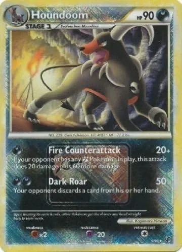 Houndoom #5 (Pokemon League (Holo))
